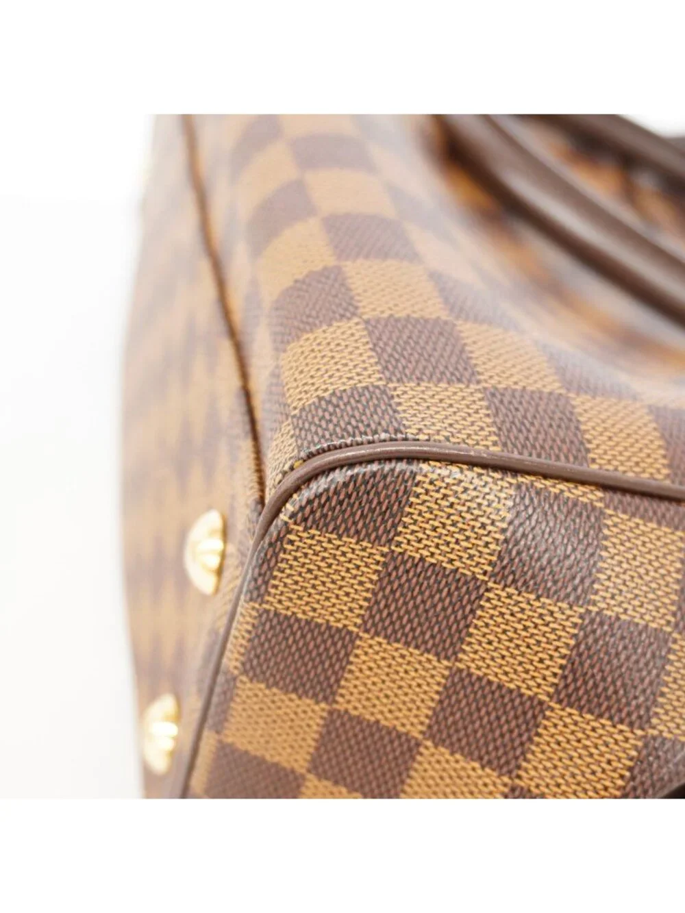Louis Vuitton Handbag Damier Trevi PM Ebene 2-Way